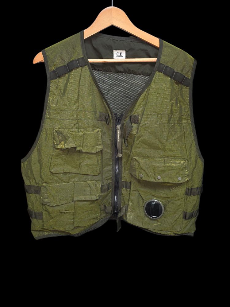 C.P. Company Green Prism Utility Vest